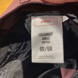 Express ankle dress pants columnist style